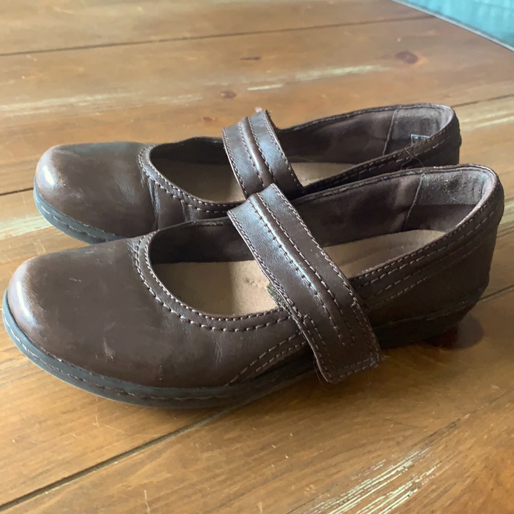 Brown dress shoes from Clarks Collection